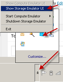 l azure storage emulator mac